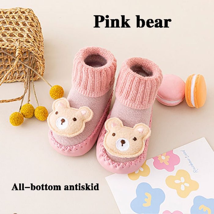 Mini Animals Anti-Slip Baby Shoes