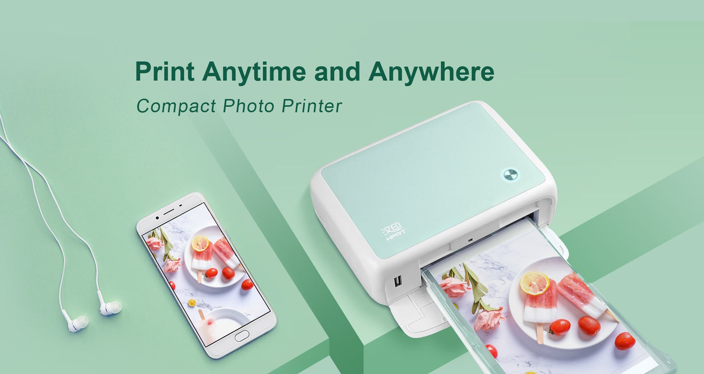 Inkless Portable Wireless Photo Printer