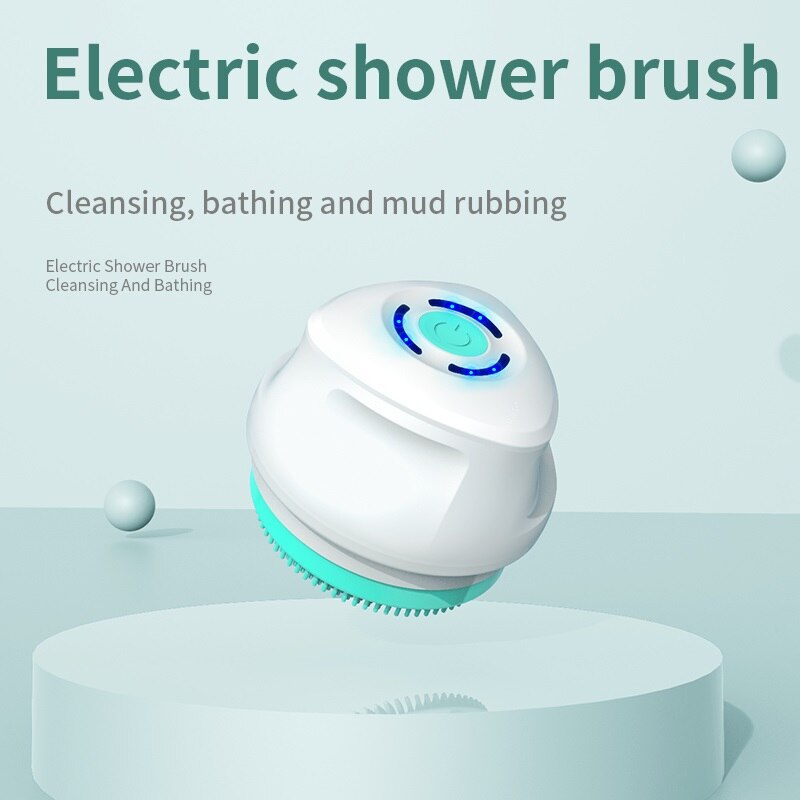 Deep Clean Long Handle Electric Shower Brush