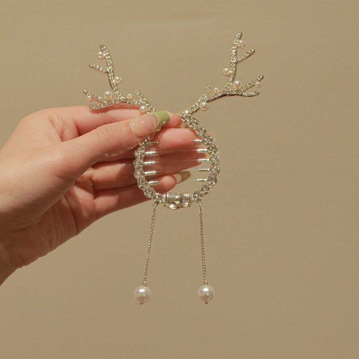 Romance Antler Ponytail Holder Hair Clip