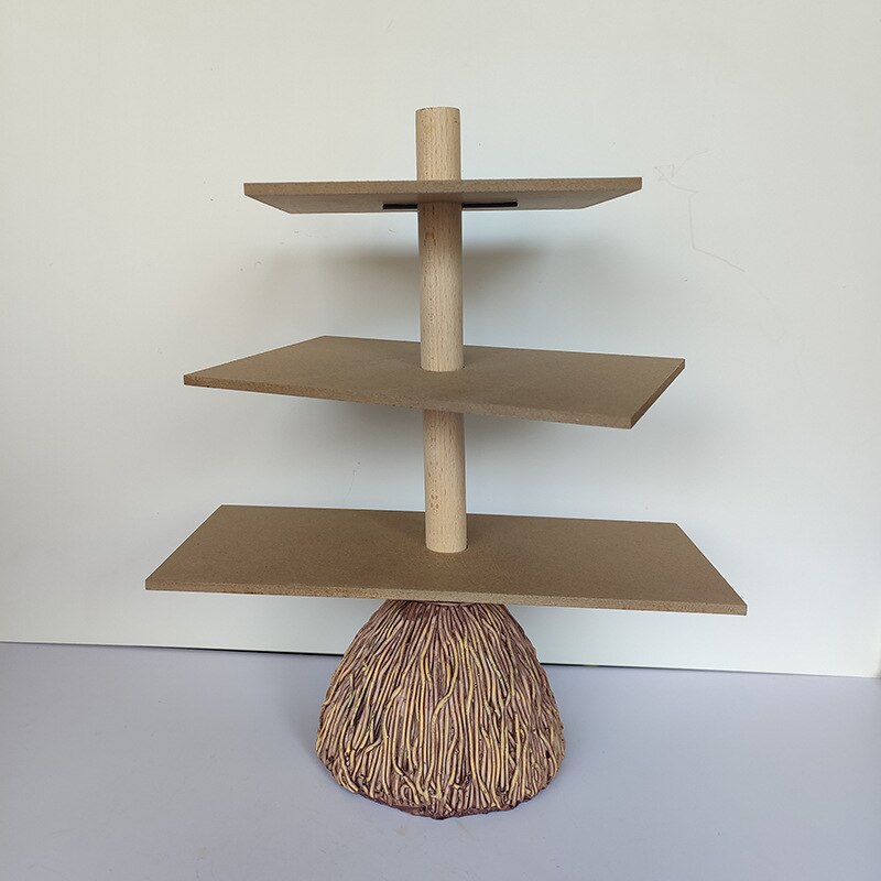 3-Tiered Witch Broom Shape Stand - UTILITY5STORE