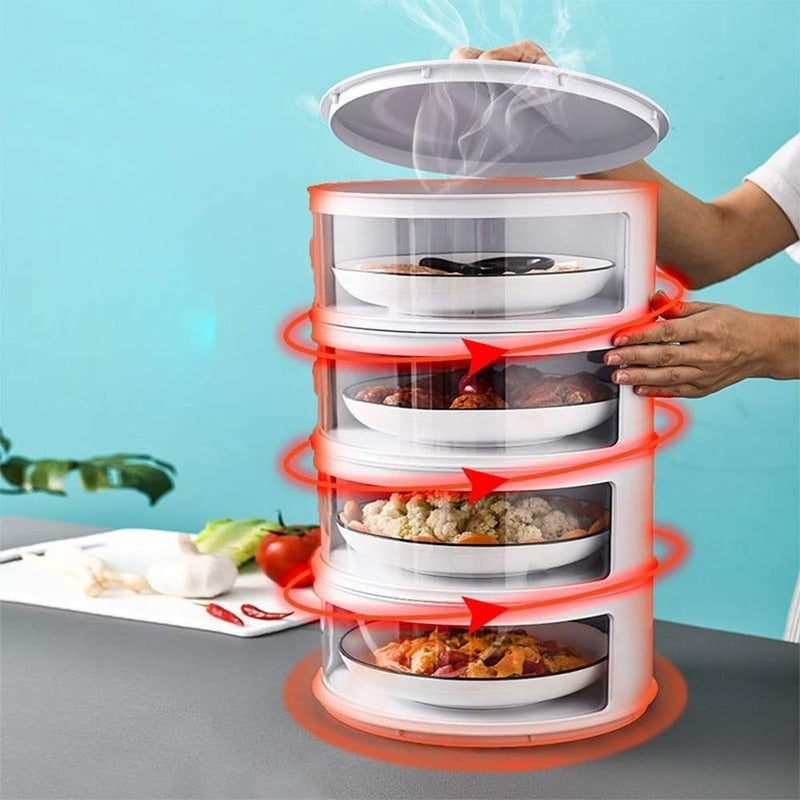 Transparent Stackable Food Organizing Container