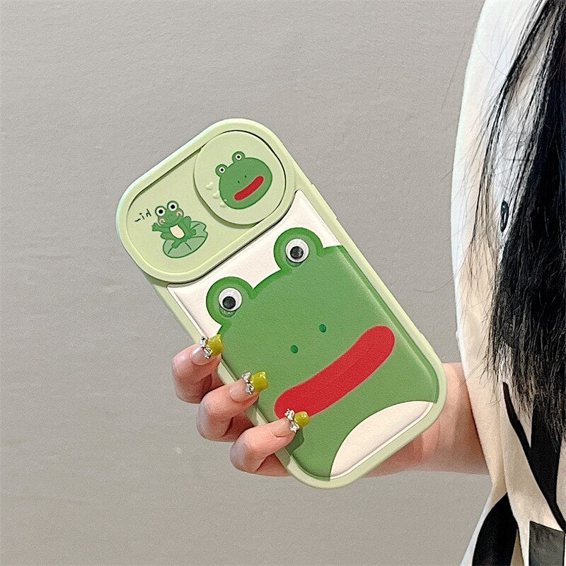 Awkward Frog iPhone Case