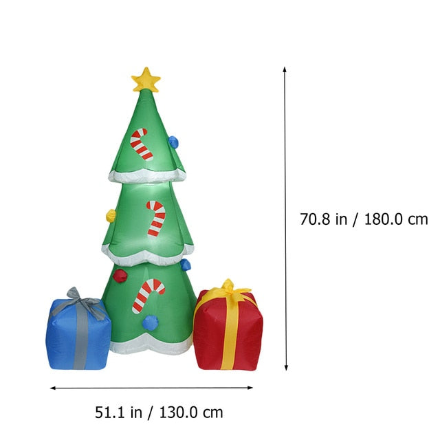 Giant Inflatable Glowing Christmas Tree