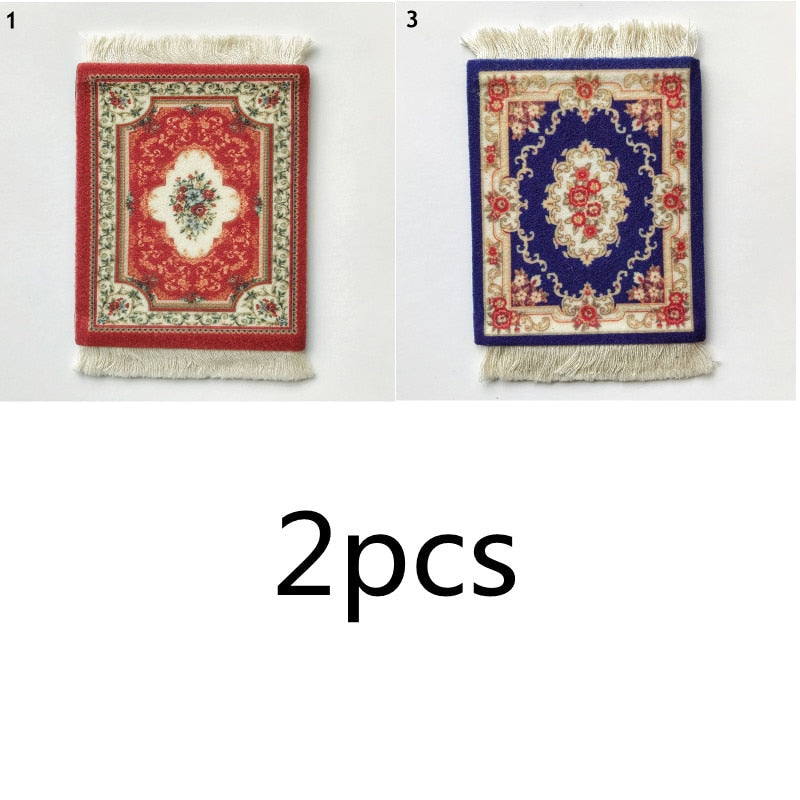 Mini Turkish Carpet Mug Coaster