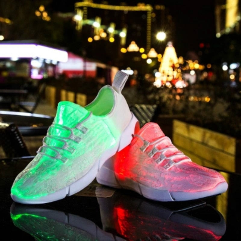 Glowing USB Rechargeable Luminous LED Shoe