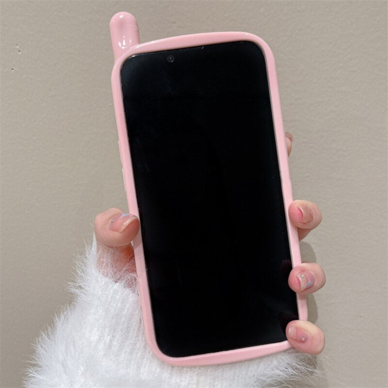 3D Korean Style Diamond Heart iPhone Case - UTILITY5STORE