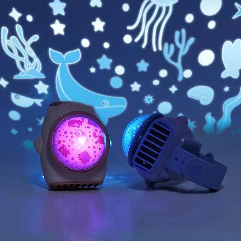 Creative Fan Projector Bracelet