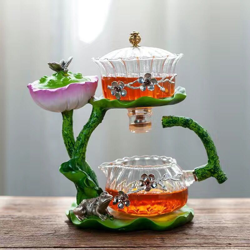 Mystic Lotus Incense Teapot