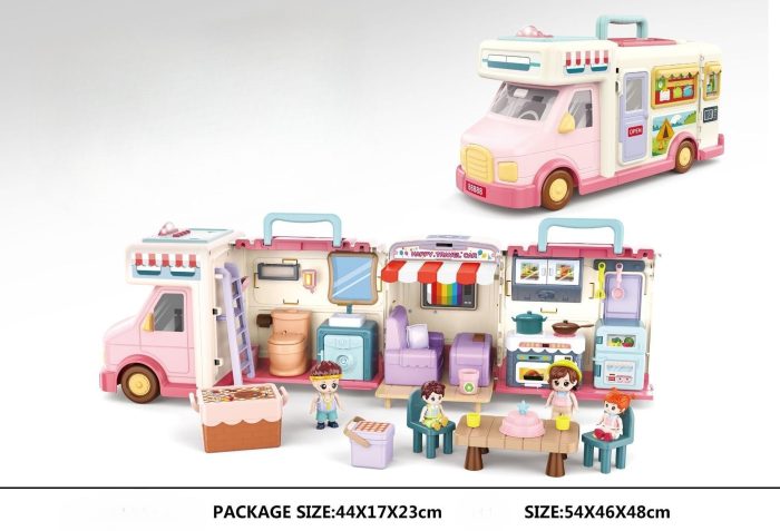 Mega School Party Express Bus House Toy