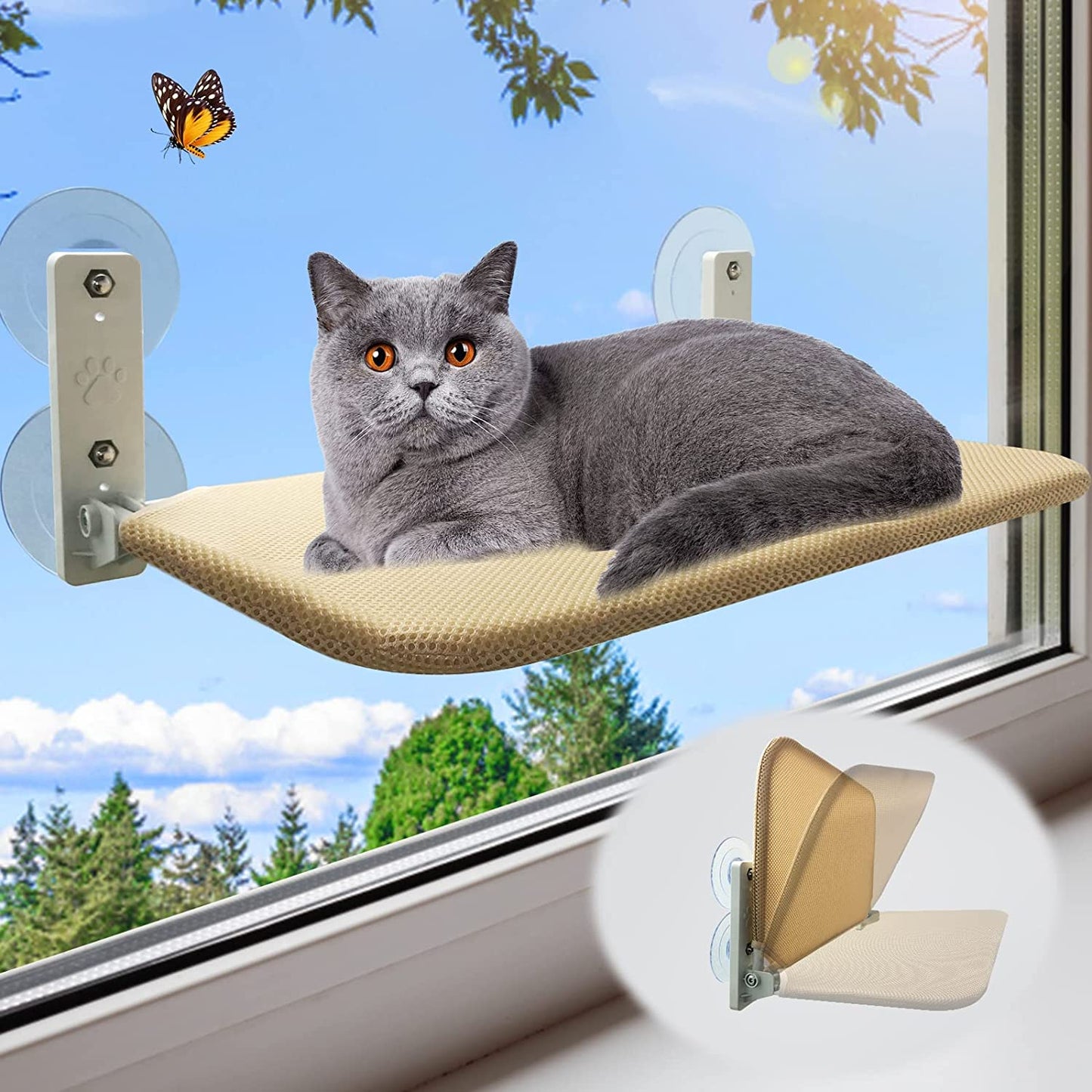 Cat Hammock Window - Happy2Cats