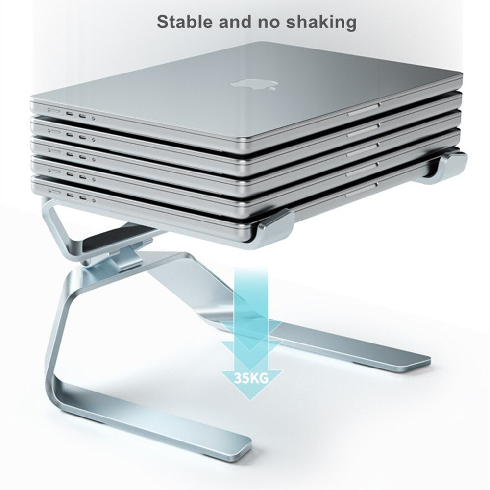 Adjustable  Ergonomic Aluminum Laptop Stand