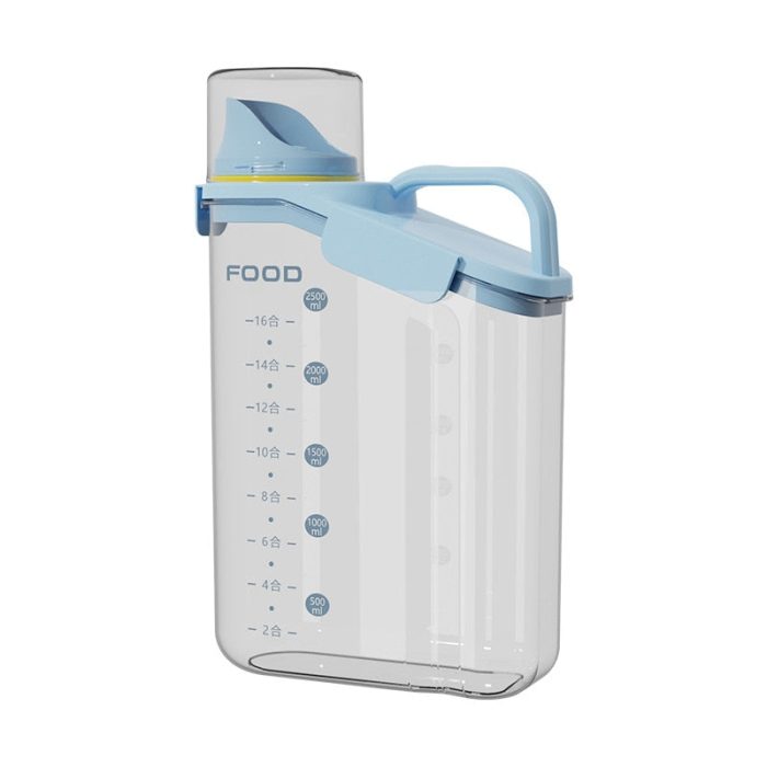 Transparent Measuring Food Storage Dispenser