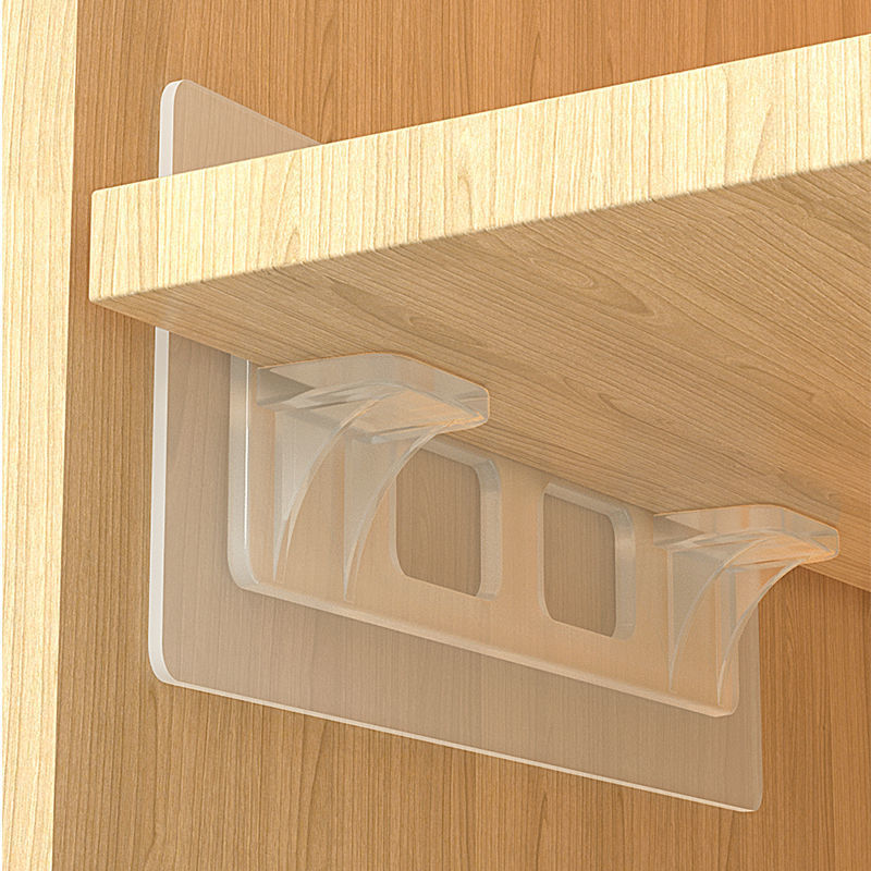 Self-Adhesive Closet Wizard Shelf Support Bracket