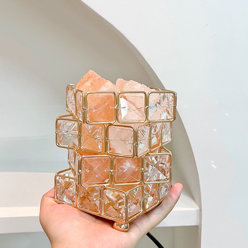 Crystal Room Mood Ambient Geo Shimmer Cube Light