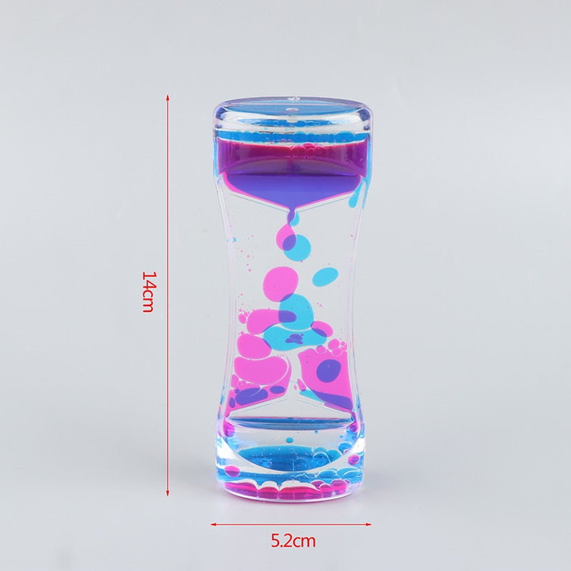 Sand Serenity Relaxing Liquid Motion Hourglass