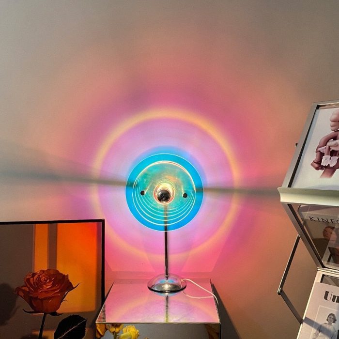 Sunset Atmosphere Rainbow Table Lamp
