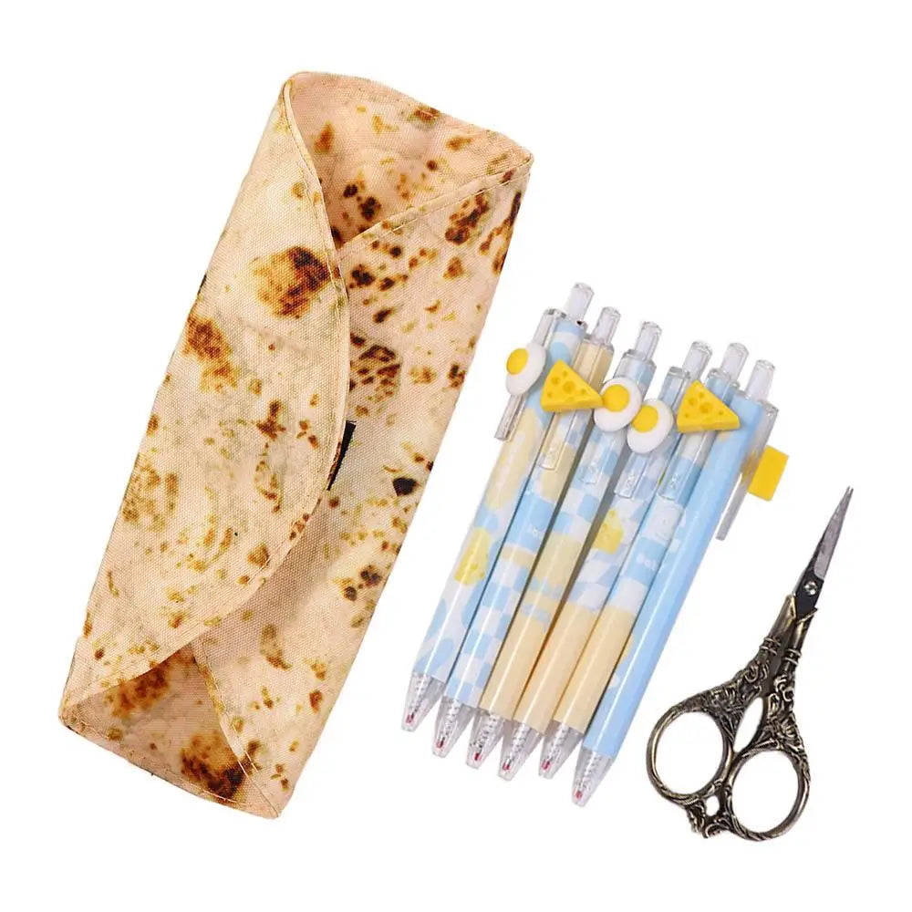 3D Tortilla Pencil Storage Case