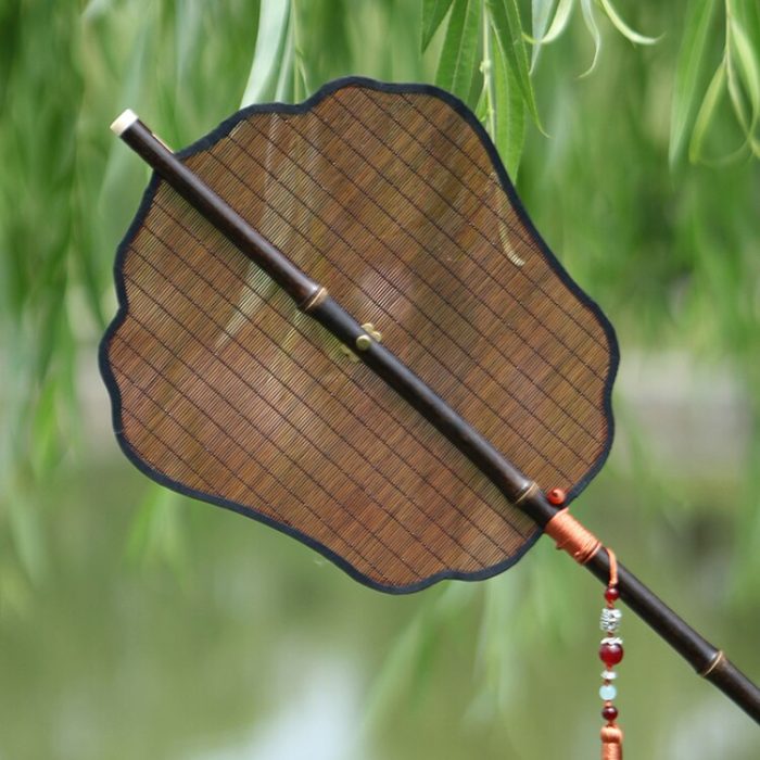 Foldable Bamboo Silk Hand Fan - UTILITY5STORE