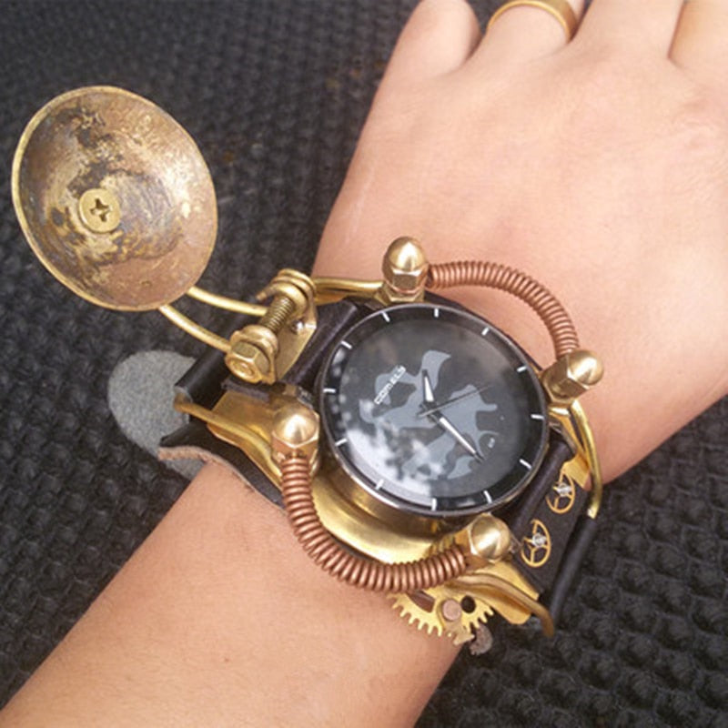Time Travel Elegant Quartz Titanium Watch