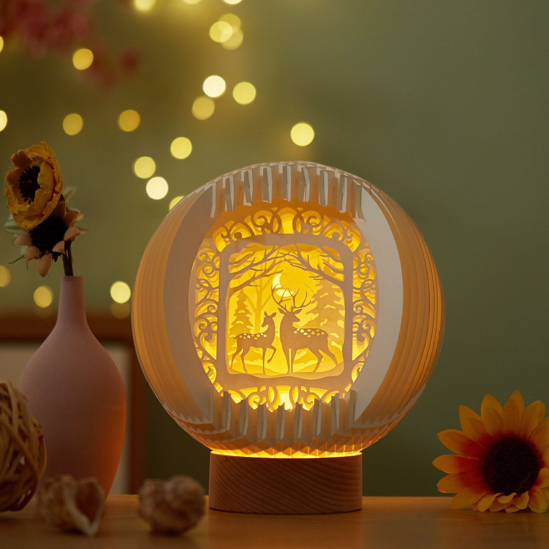 Creative Walking Forest Pop-Up Light