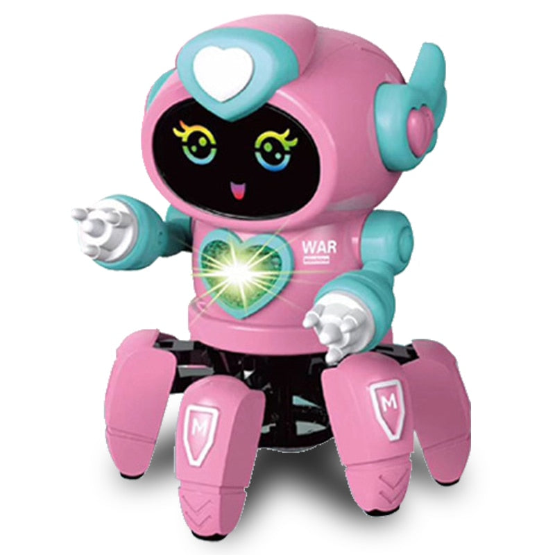 6-Claw Voice-Activated Futuristic Fun Robot