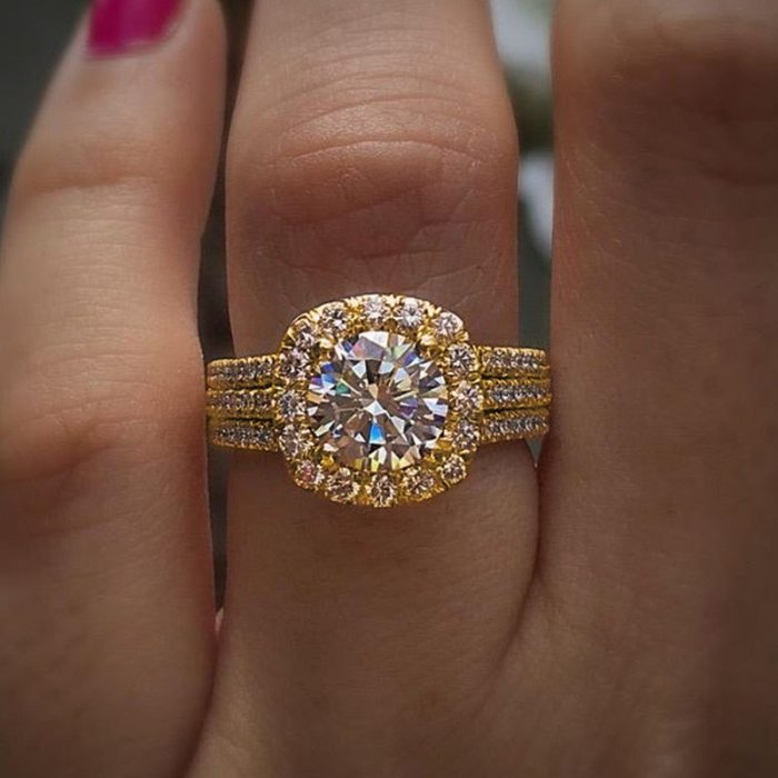 Eternal Sparkle Romance Sophisticated Ring