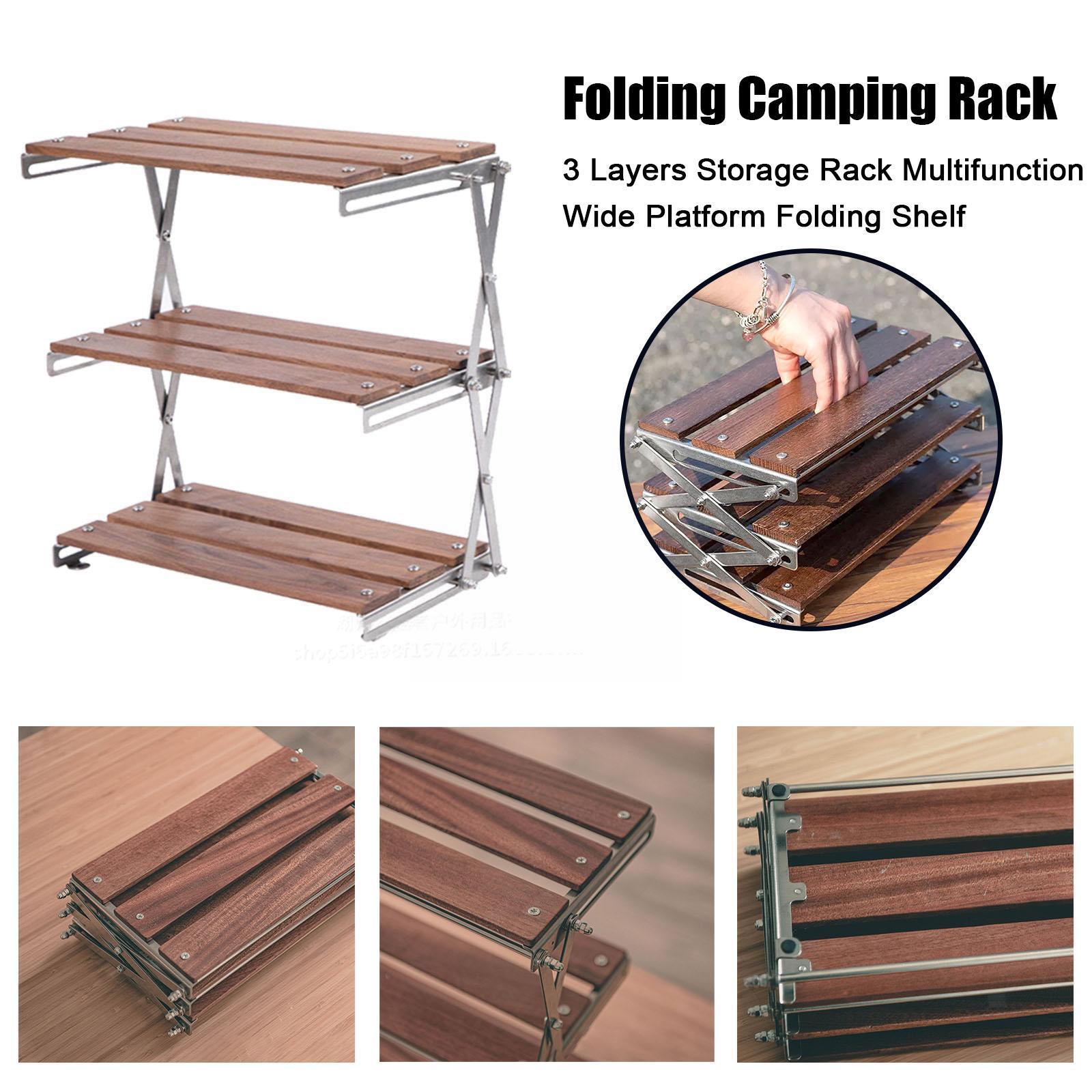 3-Layer Compact Foldable Storage Rack - UTILITY5STORE