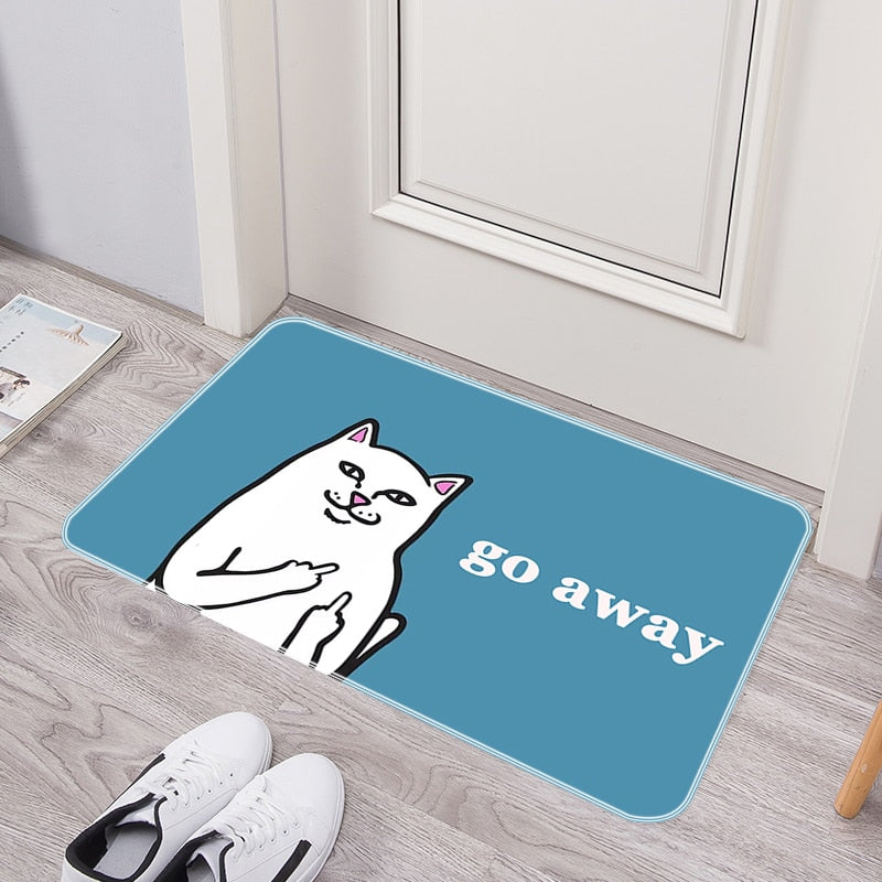 Please Go Away Washable Funny Non-Slip Doormat