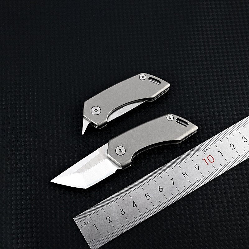 Titanium Alloy Pocket Keychain Knife