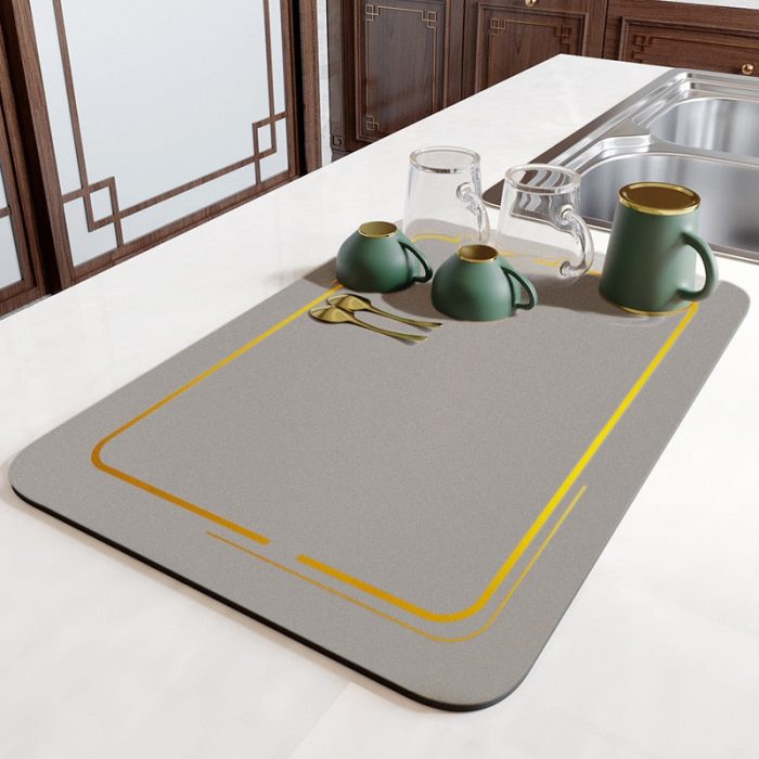 Large Water Absorbent Kitchen Draining Pad