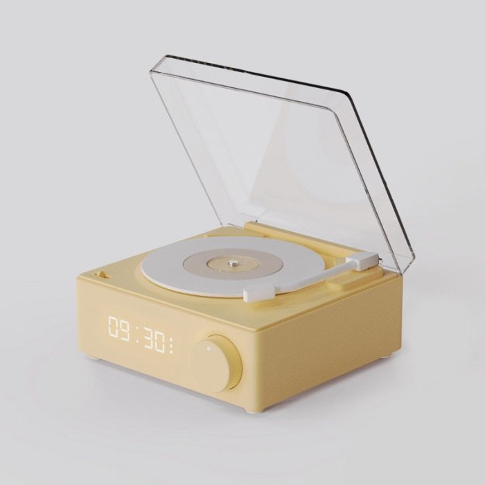 Vintage Vibes Mini Record Player Bluetooth Speaker