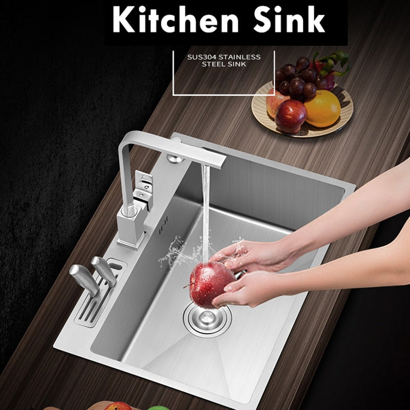 Modern Undermount Steel Plus Kitchen Elegant Sink