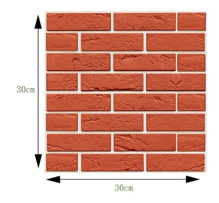 3D Wall Brick Pattern Decal - UTILITY5STORE