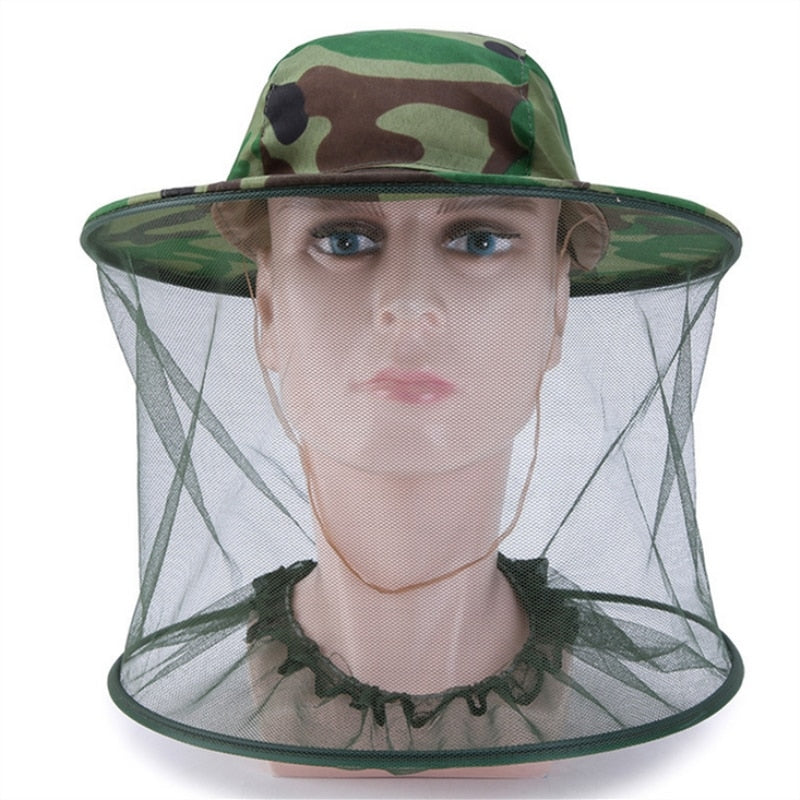 Bug Shield Sun Cover Camping Hat