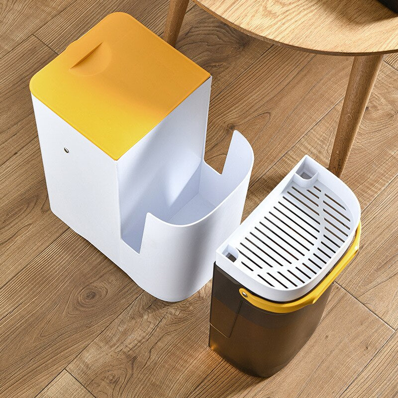 2in1 Dry &amp; Wet Storage Easy Trash Can - UTILITY5STORE