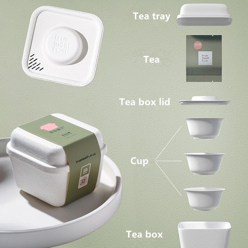 Japenese Minimal Portable Tea Set