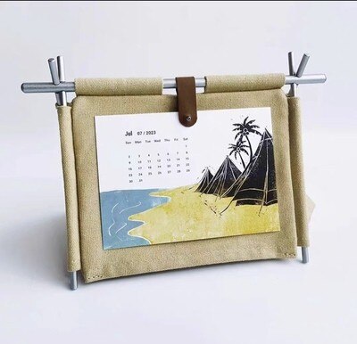 Camping Dreams Tent Desk Calendar