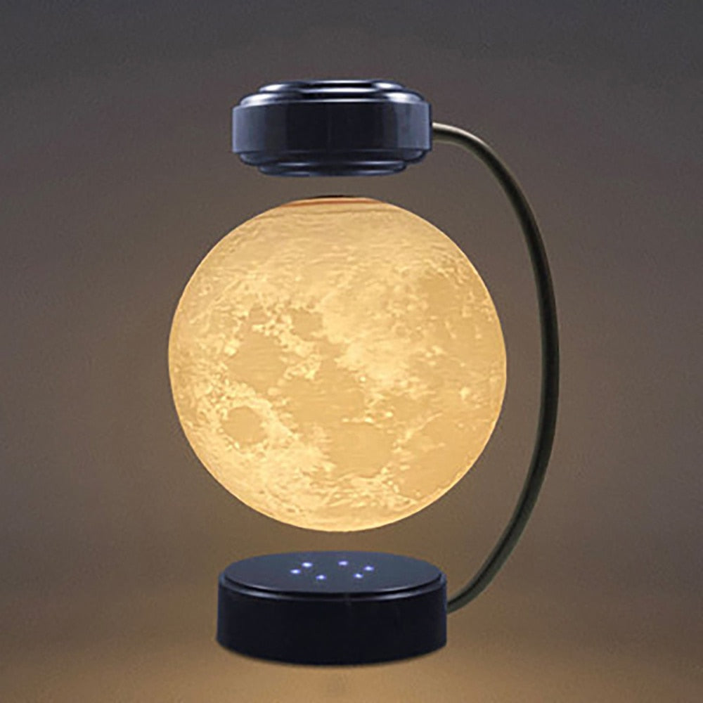 3D Magnetic Levitating Moon Night Lamp - UTILITY5STORE