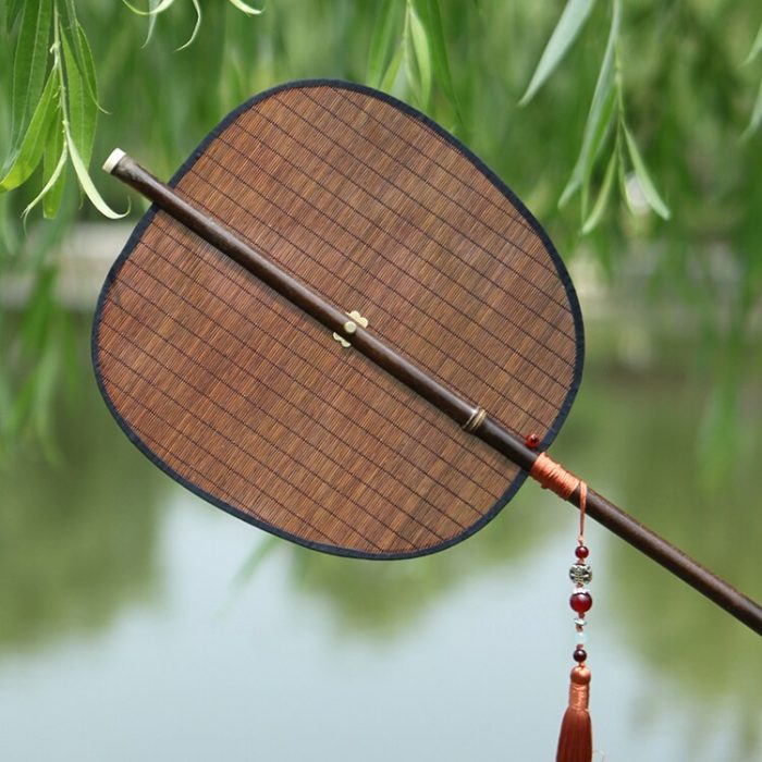 Foldable Bamboo Silk Hand Fan - UTILITY5STORE