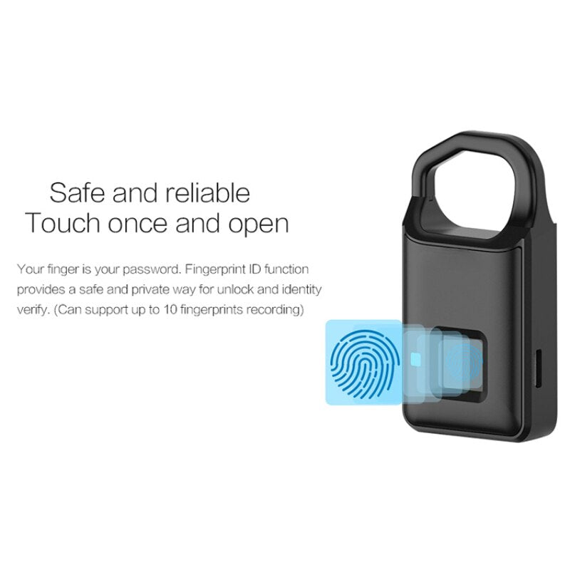 Touch Guard Smart Fingerprint Waterproof Secure Lock