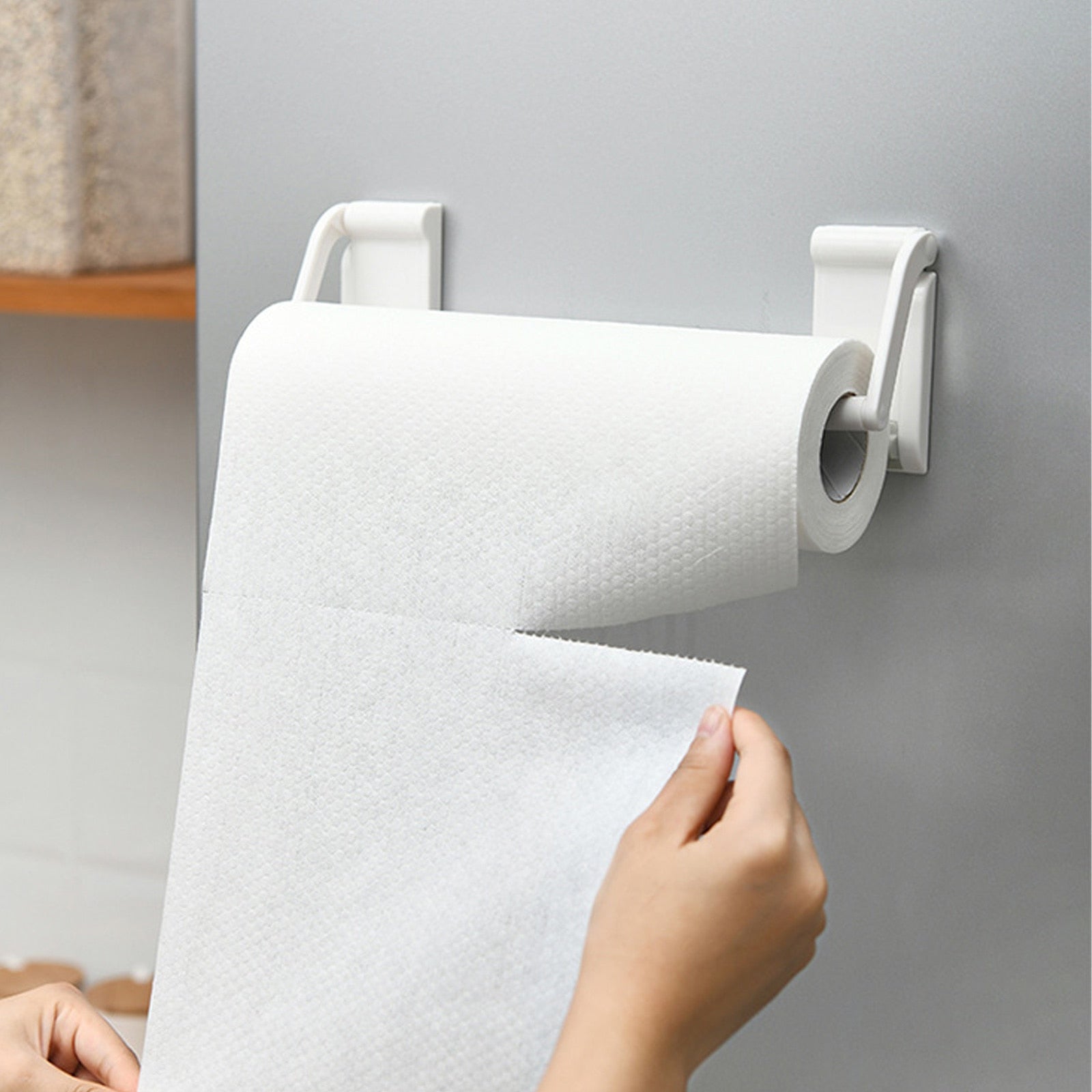 Adjustable Magnetic Paper Towel Cloth Holder