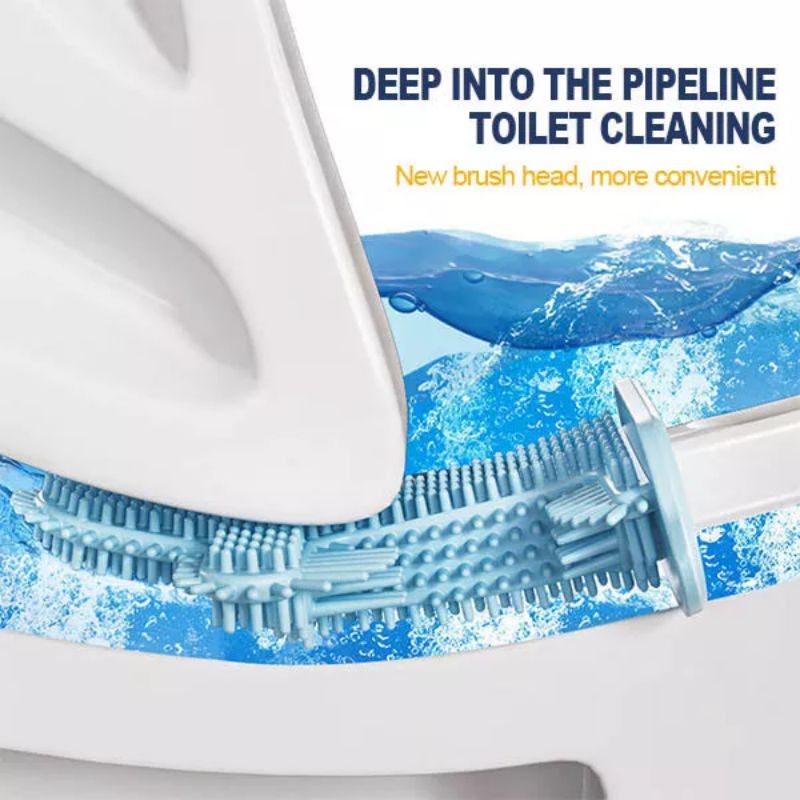 Deep Clean Flexible Leakproof Toilet Brush