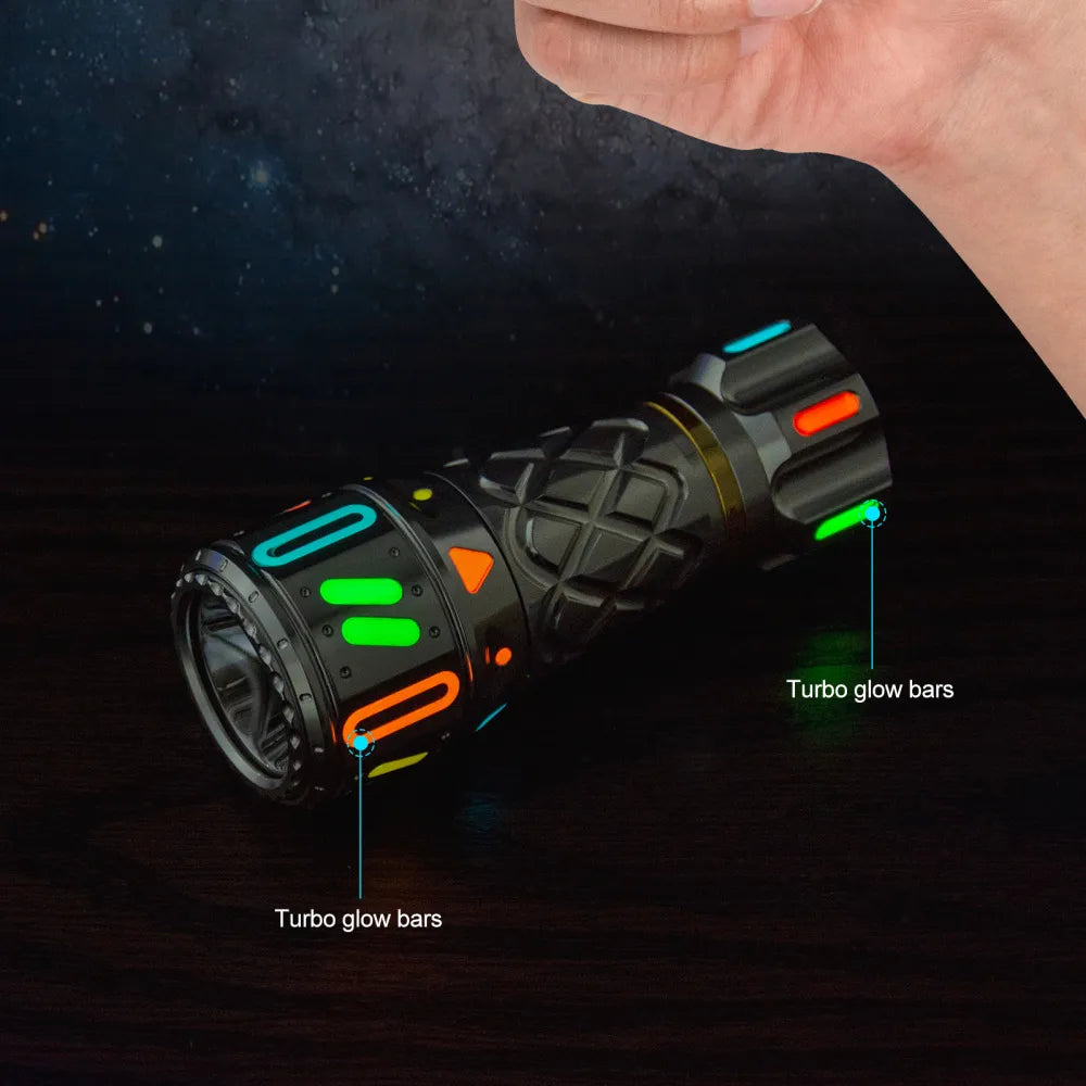 Ultimate Futuristic Gyro Outdoor Flashlight