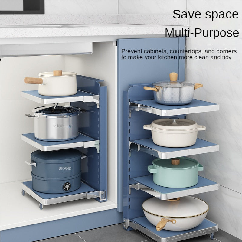 Multi-Layer Smart Sorter Kitchen Storage Rack