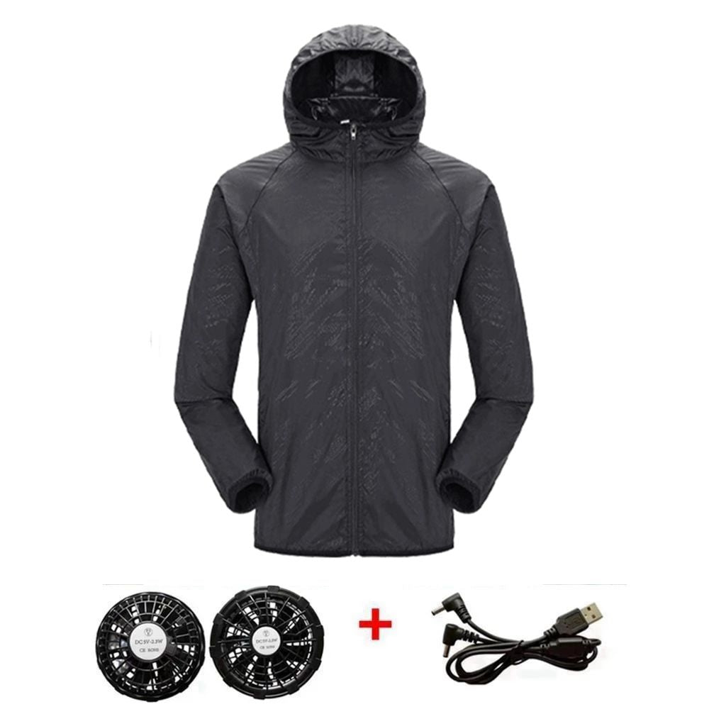 Outdoor Summer Cooling Fan Jacket - UTILITY5STORE