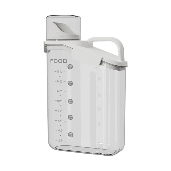 Transparent Measuring Food Storage Dispenser