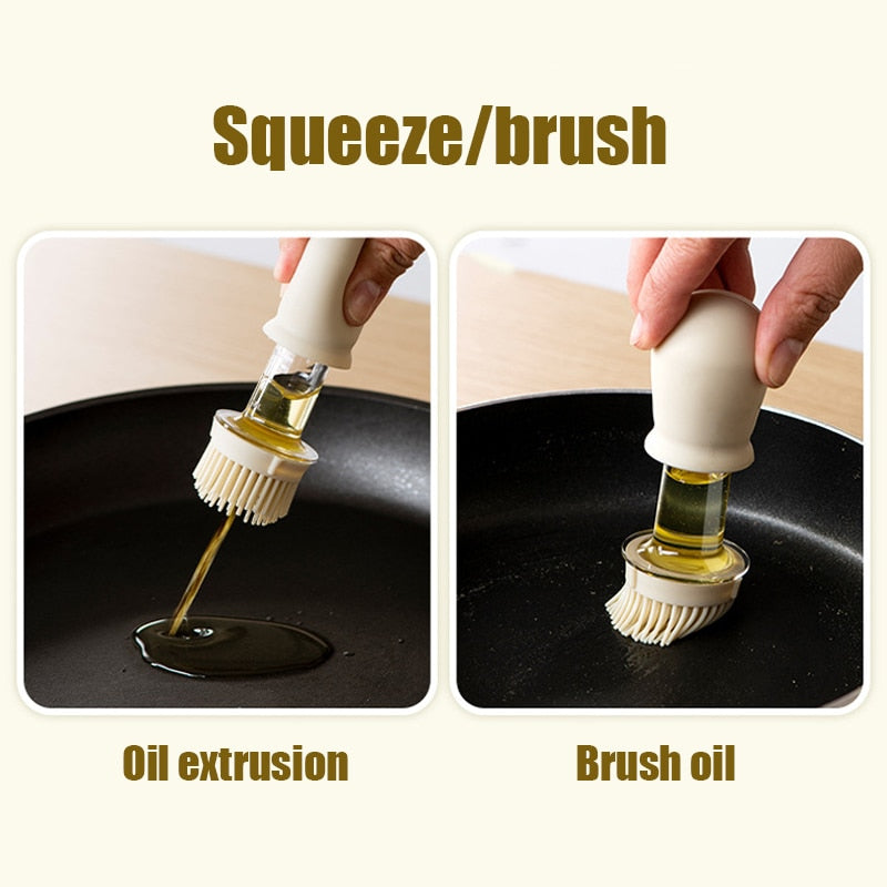 Oil Spray Bottle Simple Brush