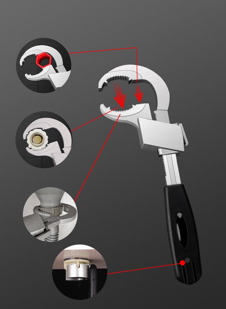 Universal Multifunctional Adjustable Wrench