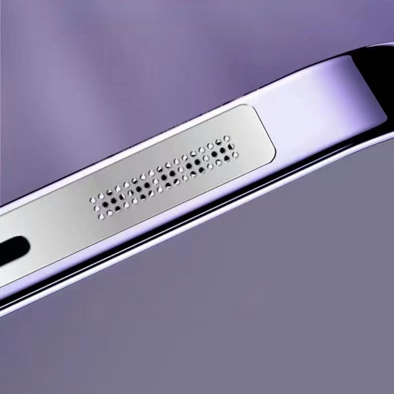 8pcs Metal Phone Speaker Dustproof Sticker Net